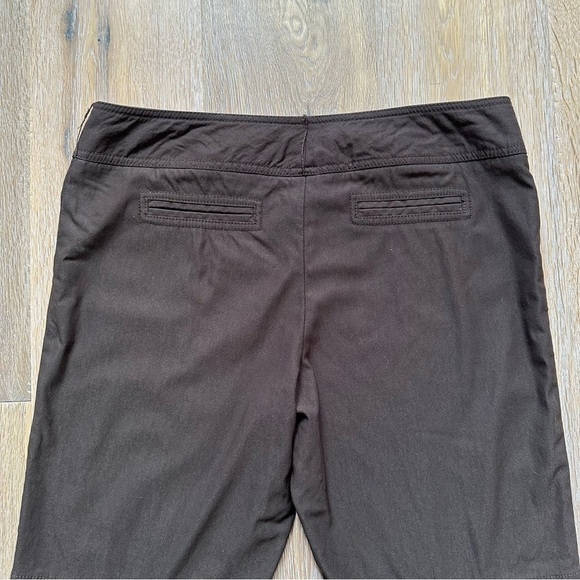 Laura Petites Chocolate Brown Capri Pants - Size 14 - Picture 5 of 9